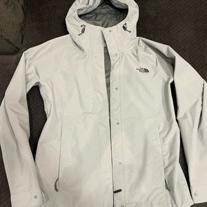 The North Face Women's Antora Rain Jacket. Grey. Small